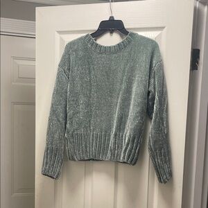 Cynthia Rowley Ribbed Knit Sweater in Sage